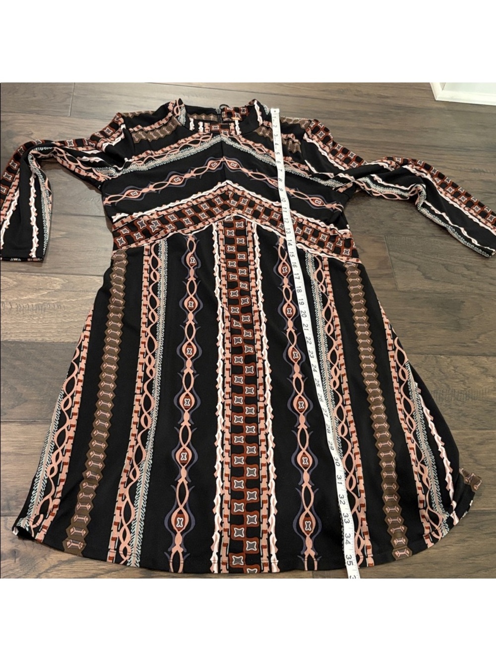New with tags Free People Stella Black Mini Dress size large - Picture 5 of 6